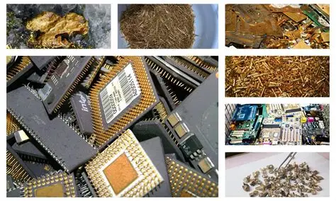 How to Recover Precious Metals from Electronic Scrap