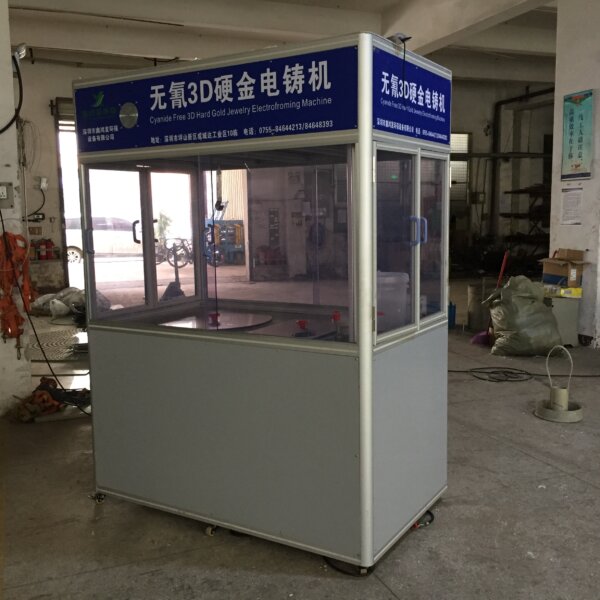 Cyanide-Free 24K Hard Gold Jewelry Electroforming Machine - Image 3