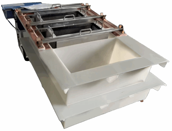 Introduction of the small silver stripping machine
